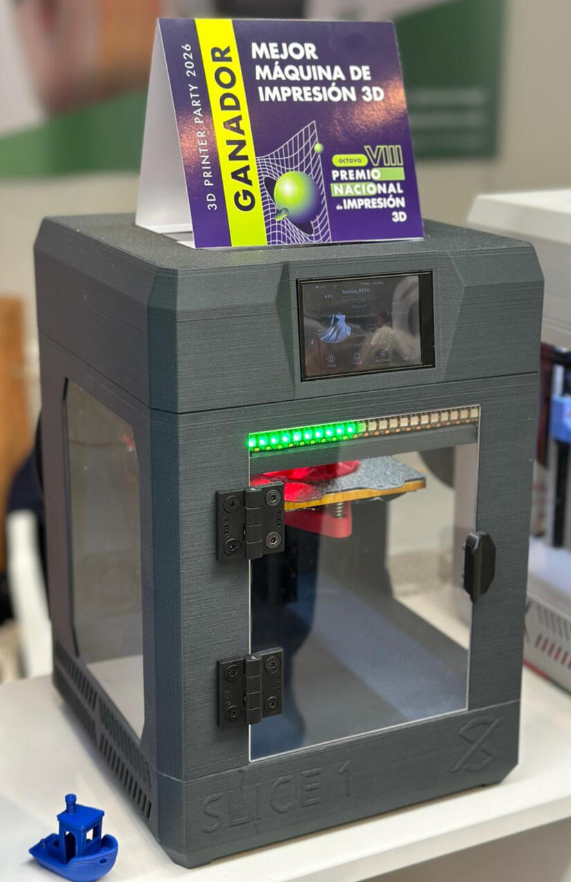 Ganadora Mejor Máquina de Impresión 3d en la 3D Printer Party 2026